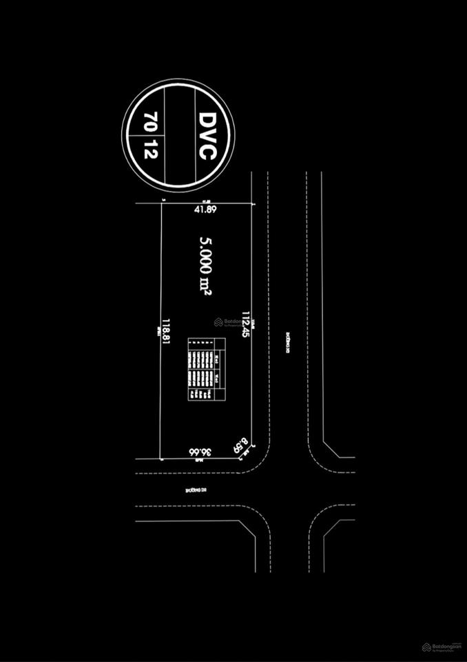 Bán 5.000m2 đất hành chính dịch vụ kcn nam tân uyên, bình dương. vị trí siêu đẹp 2 mặt tiền đường