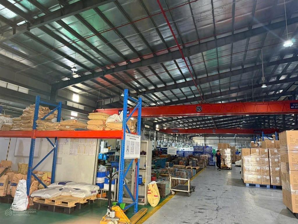 Cho thuê xưởng kcn bình dương. tổng diện tích 10.000m2, xưởng 6.000m2. văn phòng lầu trệt