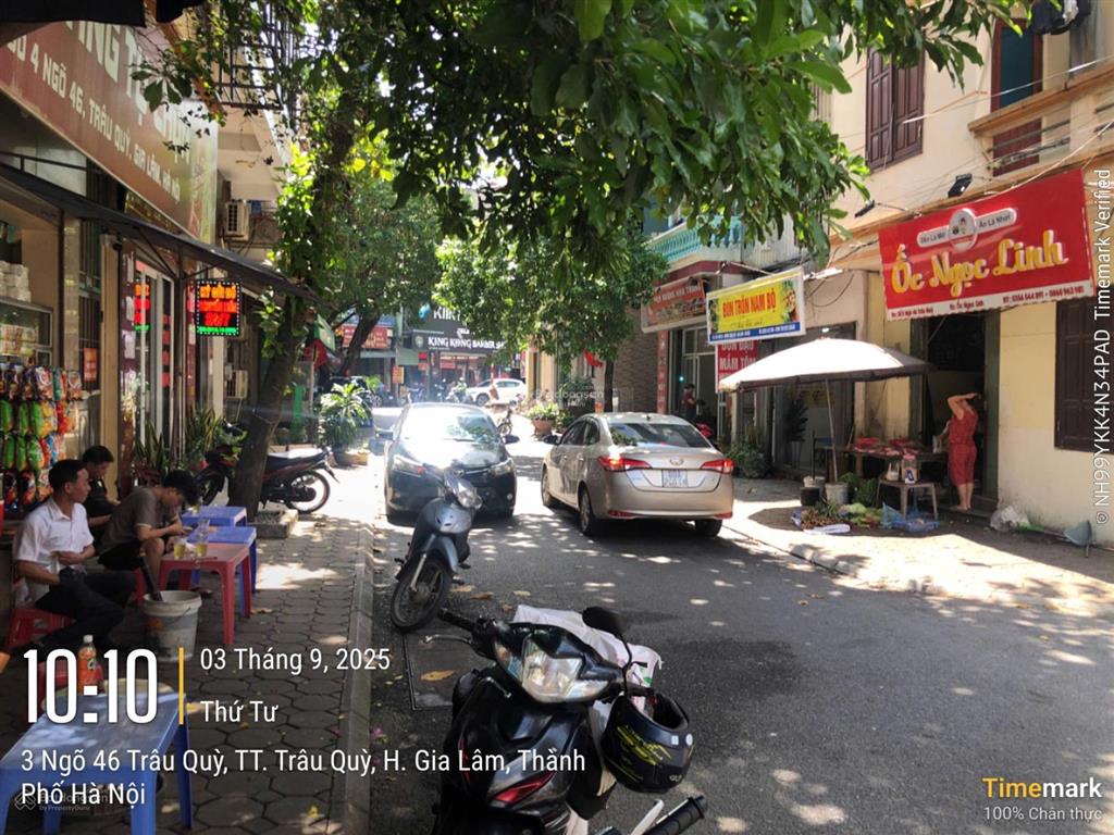 Lô góc 3 mặt tiền, ngõ 46 trâu quỳ, đường ô tô tránh, kinh doanh ngày đêm