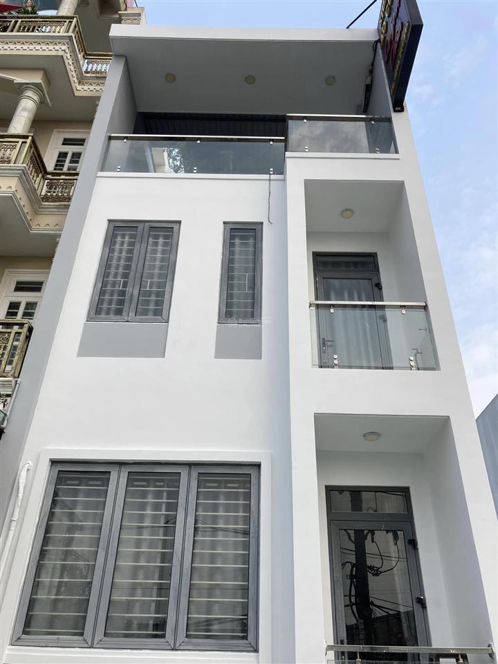 Bán nhà 4 tầng mt nguyễn ảnh thủ, hiệp thành, dt 4.8x20m, giá 10.5 tỷ, tl