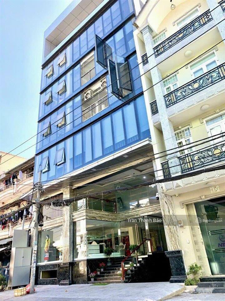 Bán tòa nhà dòng tiền 1,2 tỷ/th ~ 7%/năm  gần cộng hòa, tân bình  ngang 11m  8 tầng  giá 165 tỷ