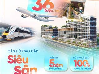 Siêu phẩm căn hộ cao cấp fiato airport city, chỉ từ 36 triệu/m2 đón đầu sân bay long thành