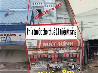 Mặt tiền kinh doanh , giá cực tốt, có sẵn dòng tiền 14tr/ tháng , khu vực cực đông vui nhộn nhịp