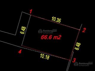 Tôi chính chủ bán đất kiều mai, dt 66,6m2, mặt tiền=hậu= 6,5m, giá 10tỷ6 giá đầu tư