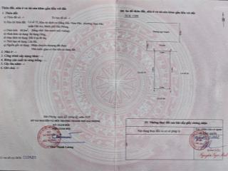  bán đất tđc đằng hải  nam hải diện tích 60m2 ngang 5m dài 12m đường 12m chỉ 3,75 tỉ