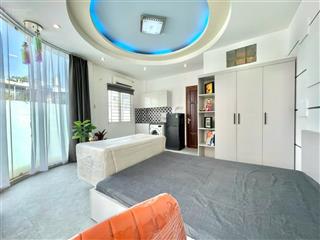 Cho thuê chung cư mini 1pn ban công 40m2 tại đường bùi hữu nghĩa gần vòng xoay điện biên phủ
