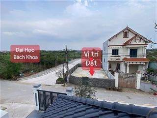 Bán đất siêu phẩm góc view bách khoa, 9,8 tỷ, 110m2 ở long hưng, văn giang, hưng yên