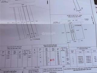 Bán đất 1000m2 tại xã lý nhơn, huyện cần giờ, hồ chí minh, giá 1,6 tỷ