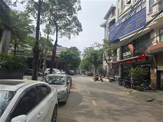 Phố đỗ nhuận, toà building 8 tầng & hầm, 3 oto tránh vỉa hè to cây xanh, 100m2, cho thuê 120 triệu