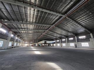 Cho thuê 3400m2 , 6800m2 nhà xưởng trong kcn bến cát bình dương , giá  87.500 đ/m2