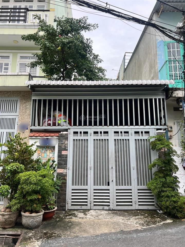 Nhà đẹp 2 mặt tiền hẻm xe tải tô ký gần nguyễn ảnh thủ  4 x 20m