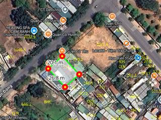 Bán đất tại phạm văn đồng, 23,9 tỷ, 534,8m2, hàng hiếm view đẹp, cam ranh, kh