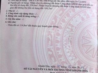 Bán đất lô góc, phân lô mặt tiền 35m, 1080.7m2 tại cam phúc nam, 9 tỷ vnd