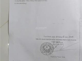 Bán đất 1895.8m2 tại cam nghĩa, cam ranh, khánh hòa, giá 5,2 tỷ