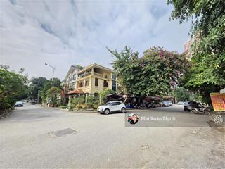 Bán biệt thự kđt văn khê, hà đông, lô góc mặt tiền khủng, sân vườn rộng, 460m2, mt 60m