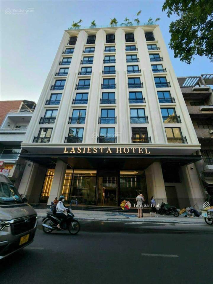 Khách sạn 5 sao la siesta mt lý tự trọng  quận 1(25x25) 2 hầm 10 tầng 100p hđt 2 tỷ/th chỉ 1400tỷ