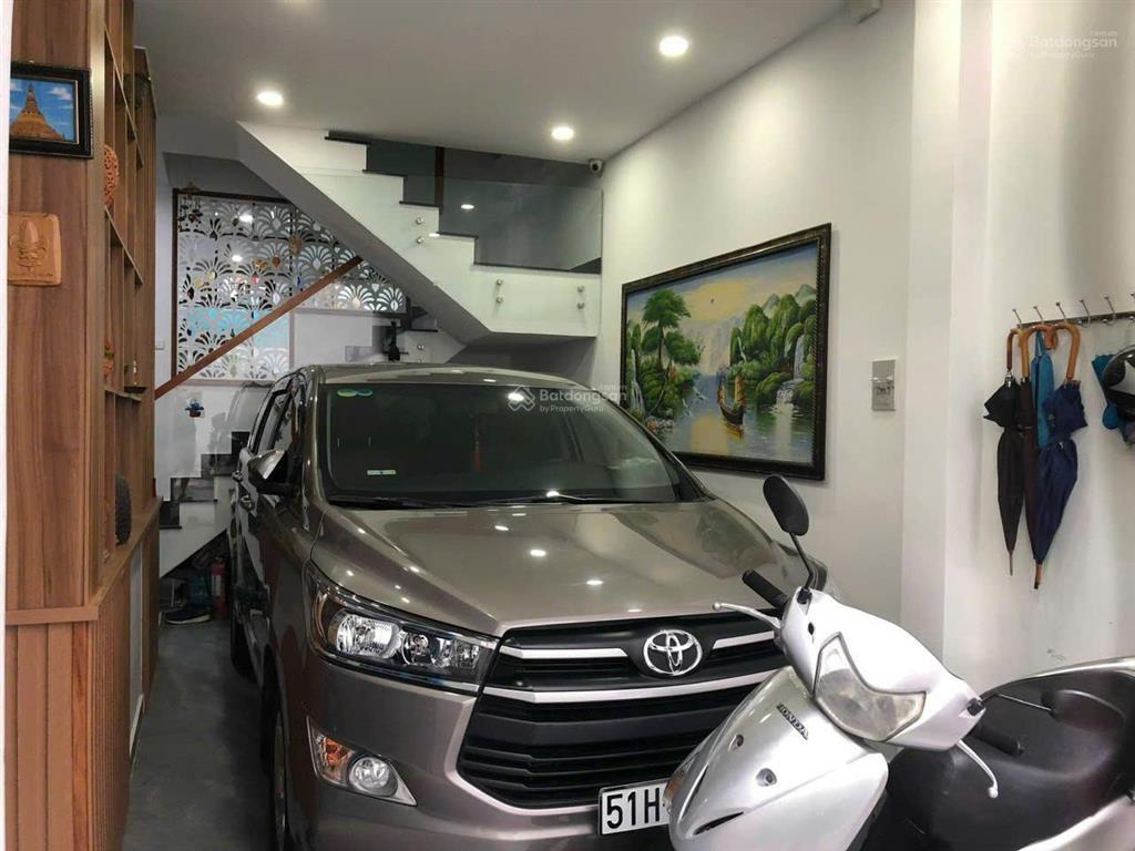 Nhà ngang 6m 4 tầng 80m2  trung tâm q.bình thạnh ngay ngã tư bình hòa giá 12,6 tỷ tl