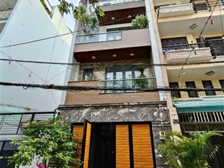 Nhà ngang 6m  hxt 8m kdc phan văn trị, p11, q.bình thạnh (dt 6x15m + 4 tầng) giá 11 tỷ