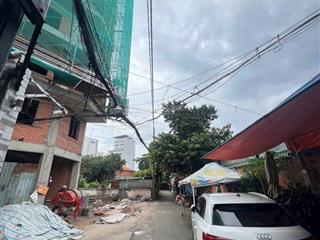 Bán lô đất đối diện cổng đại học hutech ung văn khiêm,p25 [dt 64m2+xmd hầm 5 tầng] giá 9.2 tỷ tl