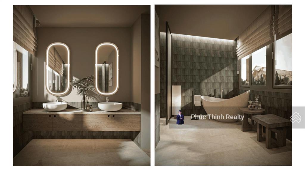 Biệt thự song lập la tiên nha trang gđ1, sở hữu với giá từ 12.6 tỷ, bàn giao full nội thất cao cấp