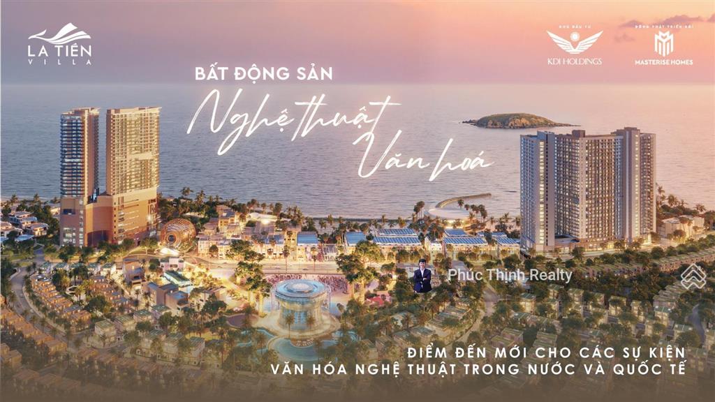 Biệt thự song lập la tiên nha trang gđ1, sở hữu với giá từ 12.6 tỷ, bàn giao full nội thất cao cấp