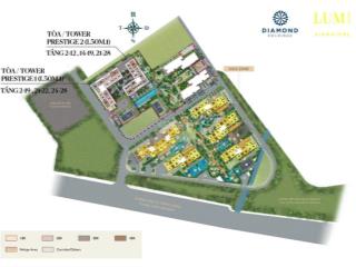 Bán căn hộ 1 ngủ lumi hanoi, 3,2 tỷ, diện tích 42m2, chưa bàn giao thanh toán theo tiến độ