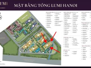 Giá chỉ 3.2 tỷ căn 1pn tại tòa s3 lumi hà nội, tầng thấp hướng đông nam  trả tiến độ nhẹ nhàng