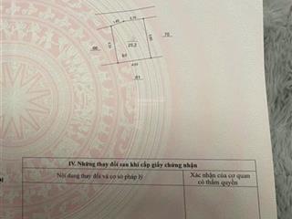 Bán sổ đỏ trương định 27m2  nhỉnh 5 tỷ  hoàng mai  gần ô tô  dân xây chắc đẹp
