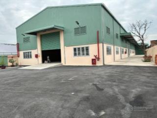 Cho thuê kho xưởng 4000m2 (xd 3000m2) giá rẻ tại đức hòa đông. có pccc tự động, trạm 630kva