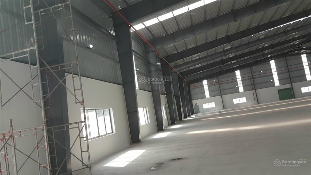 Cho thuê xưởng 4200m2 (xd 2500m2) kcn thủ thừa, bến lức. xây mới 100%, có gp dệt nhuộm, hóa chất