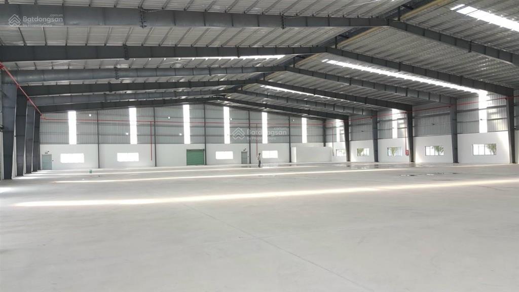 Cho thuê xưởng 4200m2 (xd 2500m2) kcn thủ thừa, bến lức. xây mới 100%, có gp dệt nhuộm, hóa chất