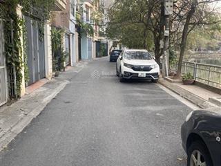 Bán nhà phố võ thị sáu  trung tâm quận hai bà  khu quan chức cao cấp  view hồ  ô tô tránh