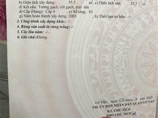 Bán nhà riêng tại đường 2, phường 16, gò vấp, hcm giá cực chất 3,79 tỷ, 61m2