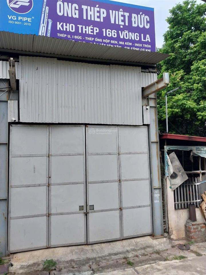 Bán kho, nhà xưởng 74m2, tại sáp mai xã võng la, đông anh  trục chính oto tránh nhau