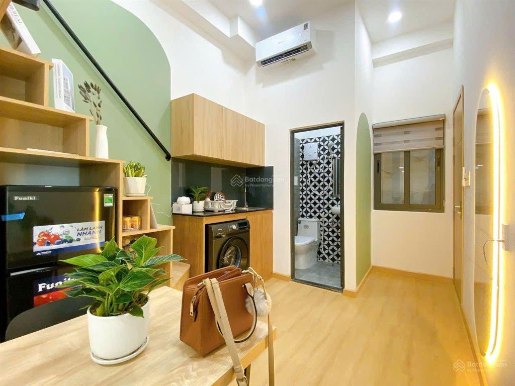 Tòa căn hộ dịch vụ 5 tầng  16p thu nhập 80tr/th gần emart gò vấp full nt cao cấp ngang 5*16 vuông