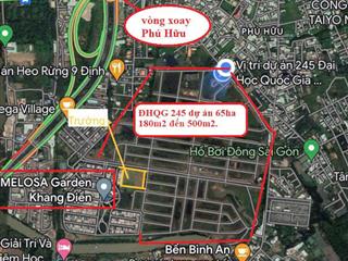Tổng hợp đất nền dự án mới đầu tư giá rẻ nhất khu vực phú hữu quận 9 đại học quốc gia 245 chờ sổ đỏ