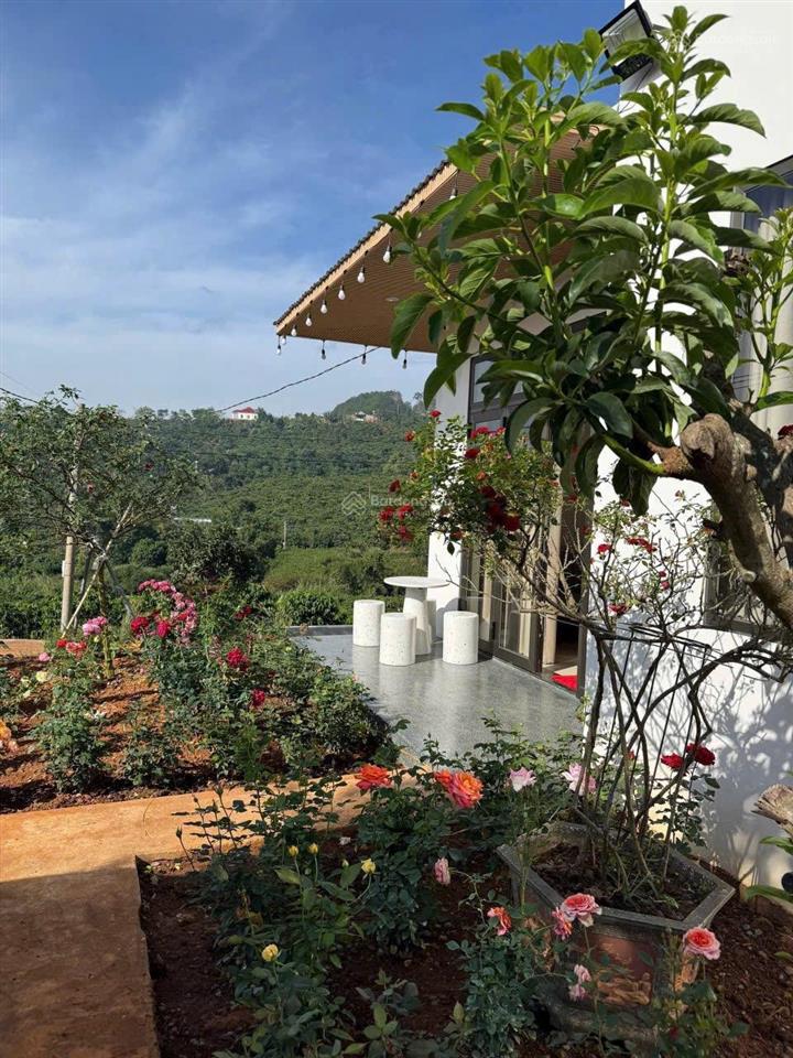 Bán căn nhà nghỉ dưỡng xinh xắn 990m2/800 triệu, view đẹp nhất nhì bảo lộc, đường đi thuận tiện