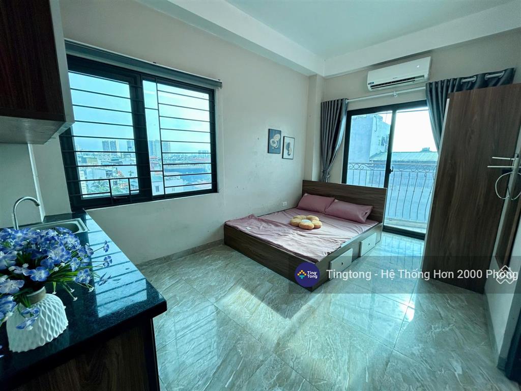 Tingtong 68  nhà view hồ, pccc đầy đủ ban công thoáng gần phú diễn, võ quý huân