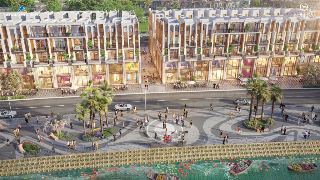 Độc quyền giỏ hàng 6 căn liền kề view công viên dự án solera quy nhơn