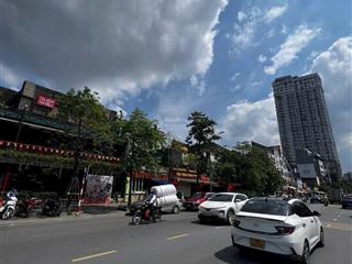 Siêu phẩm huỳnh thúc kháng kéo dài  giao chùa láng dãy ăn uống 60m2 x 6 tầng thang máy mtien 10m