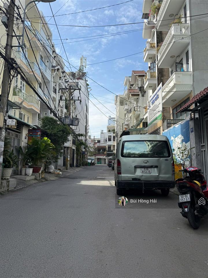 Hxh thông 5m một trục phường 5, gần bờ kè vàm thuật  nhà 2 tầng dt 5.6x12 vuông đẹp