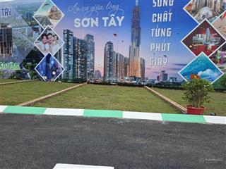 Bán đất phố chùa thông, sơn lộc, sơn tây, hà nội, 2,56 tỷ, 50m2 view đẹp