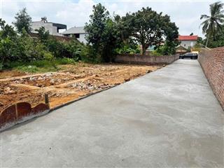 Lô đất đẹp hiếm tiềm năng cao đan tảo, tân minh sóc sơn dt 80,85m2 full thổ cư giá chỉ 23tr/m2