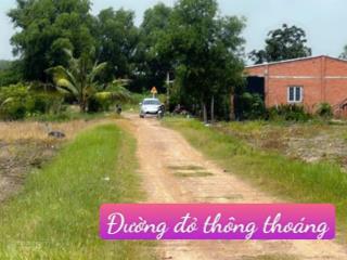 Bán đất tại xã long chữ, bến cầu, tây ninh, giá cực chất 235 triệu, 172m2 full thổ cư