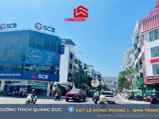 Bán đất mặt tiền thích quảng đức vcn phước hải, dt 132m2 ngang 6m, giá 130 tr/m2. khu sầm uất
