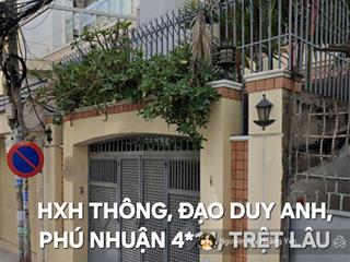 Hxh thông, nhà trệt lầu đúc, 4*14 vuông, phú nhuận giáp tân bình, gò vấp| 9 tỷ tl