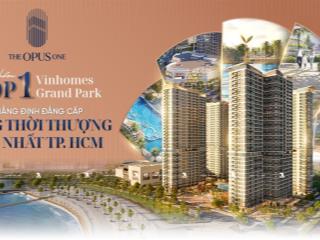 Không đăng ảo! chỉ còn 10 suất "mua nhà tặng xe ô tô"  hàng thưởng 10 căn the opus one giá tốt