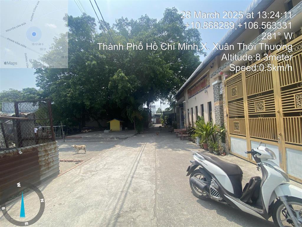 Đất 5x25m đường 5m xe tải  dân cư sạch đẹp gần chợ xuân thới thượng