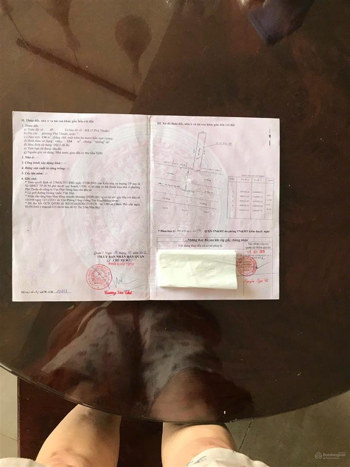 Bán đất mặt tiền hoàng quốc việt, quận 7  khu lacasa vạn phát hưng  xây tự do  giá 21 tỷ