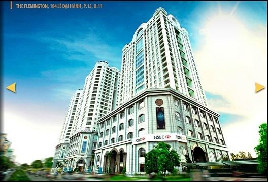 Chính chủ cần bán căn hộ flemington , q.11 , 97m2, 3pn, giá 6,8 tỷ , sổ hồng